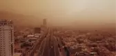 Duhok'ta kum fırtınası yaşamı olumsuz etkiliyor