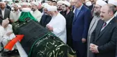 Mahmut Ustaosmanoğlu'nun tabutunun üzerindeki siyah örtünün sırrı çözüldü! Kabe'den getirilmiş