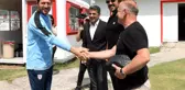 Samsunspor efsanelerinden Samsunspor futbolcularına destek