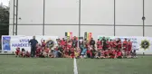 Uyuşturucunun zararlarına futbol maçıyla dikkati çektiler