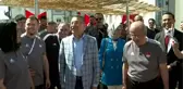 Cumhurbaşkanı Yardımcısı Oktay, Akdeniz Oyunları'na katılan Milli sporcularla bir araya geldi