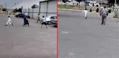 Sünnet edilmemek için salondan kaçan çocuk herkesi peşine kattı! O anlar kameraya yansıdı