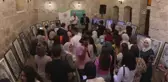 Filistinli genç ressamların eserleri Kudüs Türk Kültür Merkezi'nde sergilendi