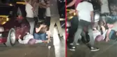 Yol kavgasında ortalık karıştı! Hamile kadının bayılmasına aldırış etmemeleri pes dedirtti