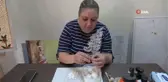 Mardin'in sembolü haline gelen Şahmeran yumurta kabuğundan tabloya dönüştü