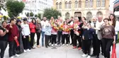 Şampiyonlara coşkulu karşılama