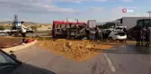 Traktör römorkuna çarpan otomobil sürücüsü hayatını kaybetti.