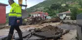 Çubuk'ta sağanak etkili oldu