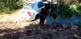 Dereye düşen otomobildeki 4 kişi yaralandı