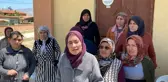 Doğalgaz verilmeyen mahalle halkı sokağa döküldü