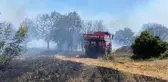 Keşan'da 2 hektar orman yandı