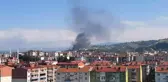 Tekkeköy'deki yangın korkuttu
