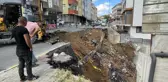Üsküdar'da istinat duvarı çöktü, 3 bina tahliye edildi