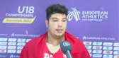 Son Dakika | 18 Yaş Altı Avrupa Atletizm Şampiyonası - Erkekler gülle atmada altın madalya kazanan Milli Sporcu Ali Peker