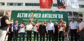 Antalya'da Kırkpınar Başpehlivanlarına Coşkulu Karşılama