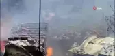 Burdur'da 2 ev alev alev yandı