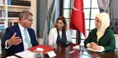 COP26 Başkanı Sharma'dan Emine Erdoğan'a teşekkür ziyareti