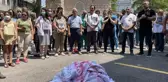 KIRKLARELİ - Konya'da görevli doktorun hasta yakınınca öldürülmesi Trakya'da protesto edildi