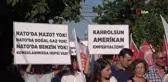 Vatan Partisi ve TGB İncirlik Üssü önünde Türkiye NATO'da çıksın diye eylem yaptı