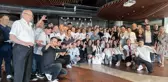 Beşiktaş Başkanı Ahmet Nur Çebi, bayramlaşma töreninde helallik istedi