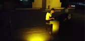 Suriye sınırında piyanolu konser