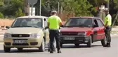 Sürücülere mesir lokumlu trafik denetimi