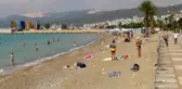 Bayramda sahiller boş kaldı, Ruslar denizin tadını çıkardı