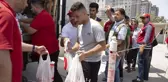 Türk Kızılaydan Erbil'deki mülteci kamplarına kurban eti yardımı