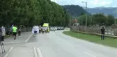 BOSNA HERSEK - Vukovar-Srebrenitsa Maratonu katılımcıları Potoçari Anıt Mezarlığı'na ulaştı
