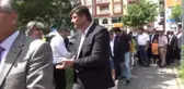 Kahramankazan'da bayramlaşma töreni düzenlendi
