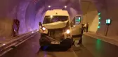 Mersin'de Boğsak Tüneli'ndeki zincirleme trafik kazası ulaşımı aksattı