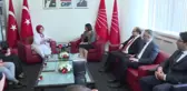 Siyasi Partiler Arasında Bayramlaşma... Deva Partisi ve Gelecek Partisi Heyetleri, CHP Heyetinin Bayramını Kutladı