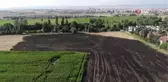 40 dönümlük arpa tarlası dakikalar içerisinde küle döndü