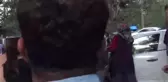 Güreşlerde bir sporcu ile rakibinin yakınları arasında kavga çıktı