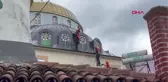 CAMİNİN KUBBESİNDEKİ YUVASINDAN DÜŞEN YAVRU LEYLEK, 5 GÜN SONRA KURTARILDI