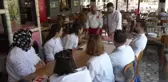 Kebap yapımını öğrenen gençler, 14 Temmuz Dünya Kebap Günü'nde sertifikalarına kavuştu