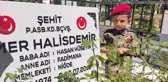 15 Temmuz Kahramanı Şehit Halisdemir'in kabrine ziyaretçi akını