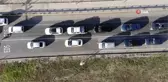 43 ilin geçiş güzergahında trafik yoğunluğu: Tatilciler dönüş yoluna geçti