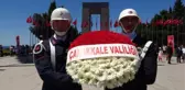 Son dakika haberi... Çanakkale Şehitler Abidesi'nde 15 Temmuz şehitleri anıldı
