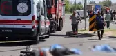 Kamyon ile çarpışan motosikletteki karı koca hayatını kaybetti