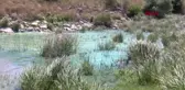 SAZLIBOSNA BARAJI'NDA ENDİŞELENDİREN GÖRÜNTÜ havadan ek görüntü