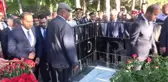 15 TEMMUZ'UN YIL DÖNÜMÜNDE ÖMER HALİSDEMİR'İN KABRİNE ZİYARETÇİ AKINI