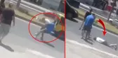 Trafikte yumrukladığı kişi güreşçi çıktı! Bir anda kündeye gelen adam yaşam savaşı veriyor