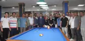 ŞIRNAK'TA İLK KEZ YAPILAN BÖLGESEL BİLARDO TURNUVASI BAŞLADI