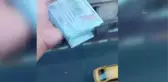Beyoğlu'nda otel odasından sahte dolar atan kişi yakalandı