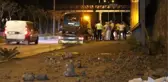 YOLA DÜŞEN KAYA PARÇALARI KAZAYA NEDEN OLDU