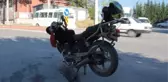 Dün çalınan motosiklet, sahibinin kullandığı otomobille çarpıştı