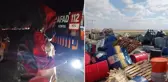 Konya'da 2 mahalleye içerisi asit dolu variller bırakıldı, 20 küçükbaş yaralandı