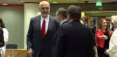 Arnavutluk Başbakanı Edi Rama Brüksel'de