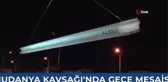 Mudanya Kavşağı ikinci bağlantı kolunda kiriş montajlarına başlandı